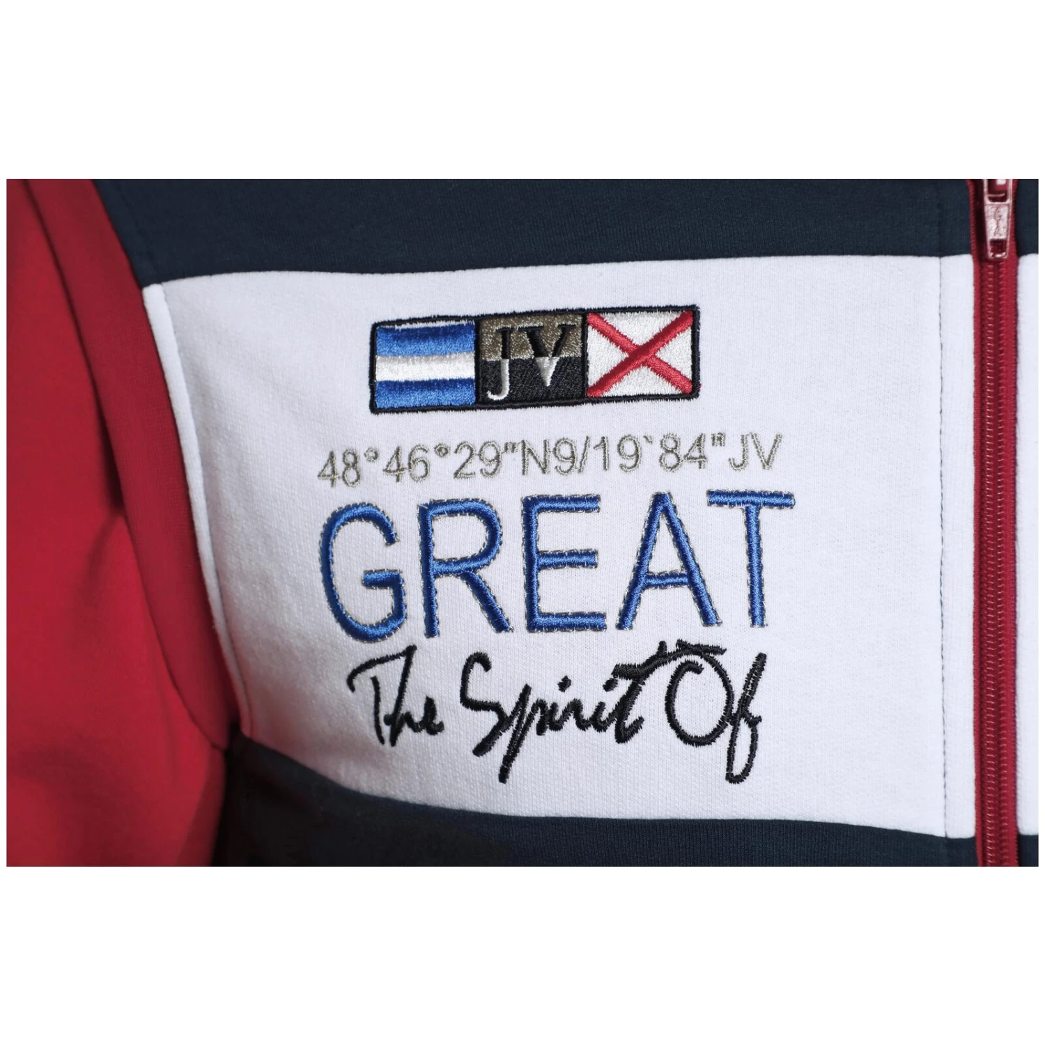 Sweatweste EJVIND Dunkelblau 7 Sweatweste EJVIND Dunkelblau – Bild 5