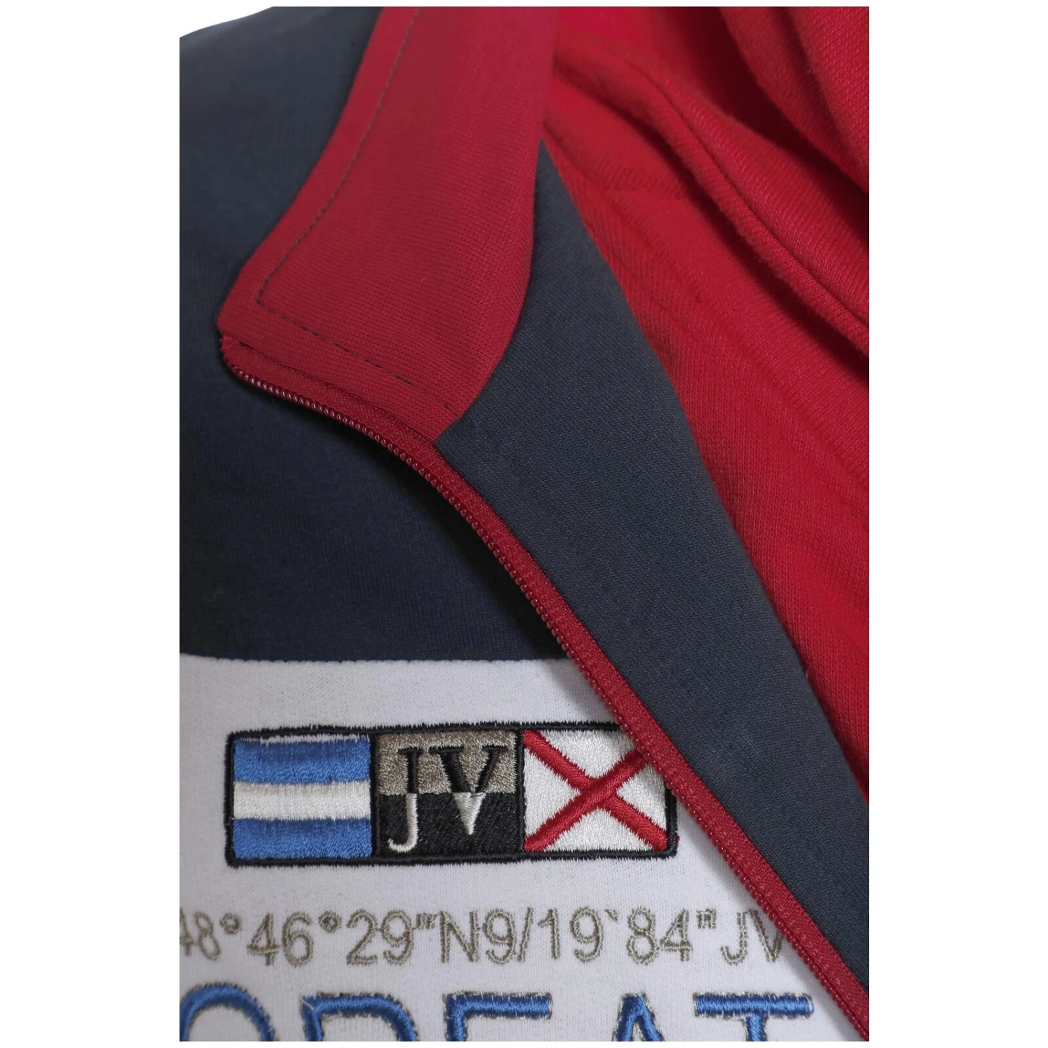 Sweatweste EJVIND Dunkelblau 8 Sweatweste EJVIND Dunkelblau – Bild 6