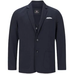 Sakko 2tlg HOLMSTEIN Dunkelblau