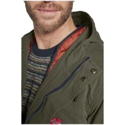 Jacke BORGAR Oliv -Warme Kleidung server 1850