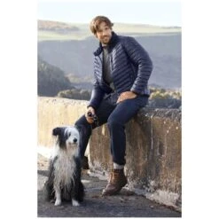 Steppjacke DANKRAD Blau -Warme Kleidung server 1872