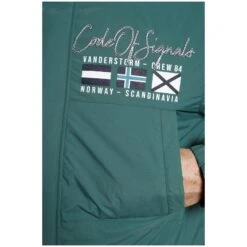 Jacke EVIND Petrol -Warme Kleidung server 1888