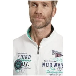 Sweatjacke BARUK Wollweiß -Warme Kleidung server 1933