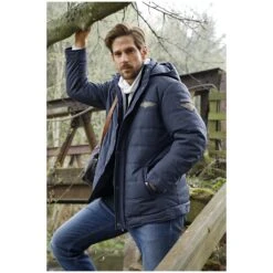 Jacke JUHAPEKKA Blau -Warme Kleidung server 1949