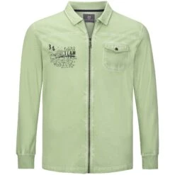 Sweatjacke FOLKWARD Hellgrün