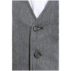 Weste TORVIND Blau Gestreift -Warme Kleidung server 1980