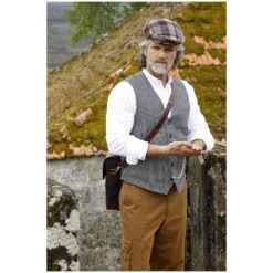 Weste TORVIND Blau Gestreift -Warme Kleidung server 1981