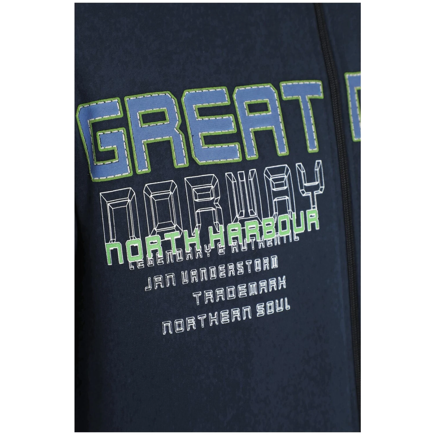 Sweatjacke STORR Dunkelblau 7 Sweatjacke STORR Dunkelblau – Bild 5