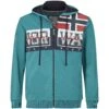 Sweatjacke ABBE Petrol -Warme Kleidung server 2074