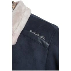 Jacke In Lederoptik LOTHAR Dunkelblau -Warme Kleidung server 2083