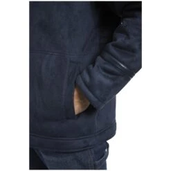 Jacke In Lederoptik LOTHAR Dunkelblau -Warme Kleidung server 2084