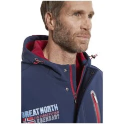 Softshelljacke HELGE Dunkelblau -Warme Kleidung server 2091