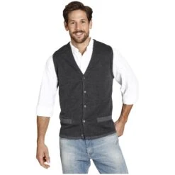 Strickweste TANE Dunkelgrau Gemustert 8 Strickweste TANE Dunkelgrau Gemustert -Warme Kleidung server 2097