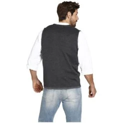 Strickweste TANE Dunkelgrau Gemustert 9 Strickweste TANE Dunkelgrau Gemustert -Warme Kleidung server 2098