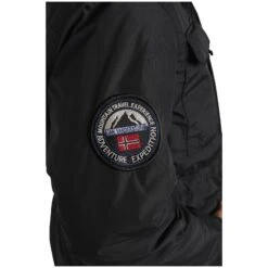 Outdoorjacke AJAN Schwarz -Warme Kleidung server 2104