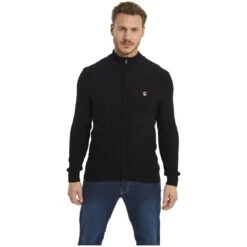 Strickjacke ONERVA Schwarz -Warme Kleidung server 2110