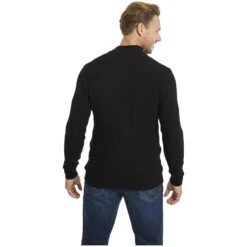 Strickjacke ONERVA Schwarz -Warme Kleidung server 2111