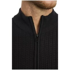 Strickjacke ONERVA Schwarz -Warme Kleidung server 2113
