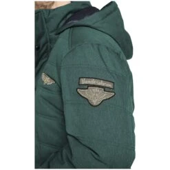 Jacke JUHAPEKKA Petrol -Warme Kleidung server 2118