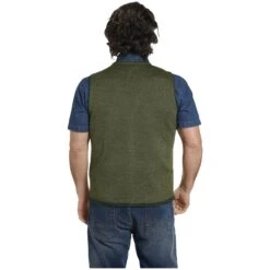 Strickweste TANE Grün Gemustert -Warme Kleidung server 2132