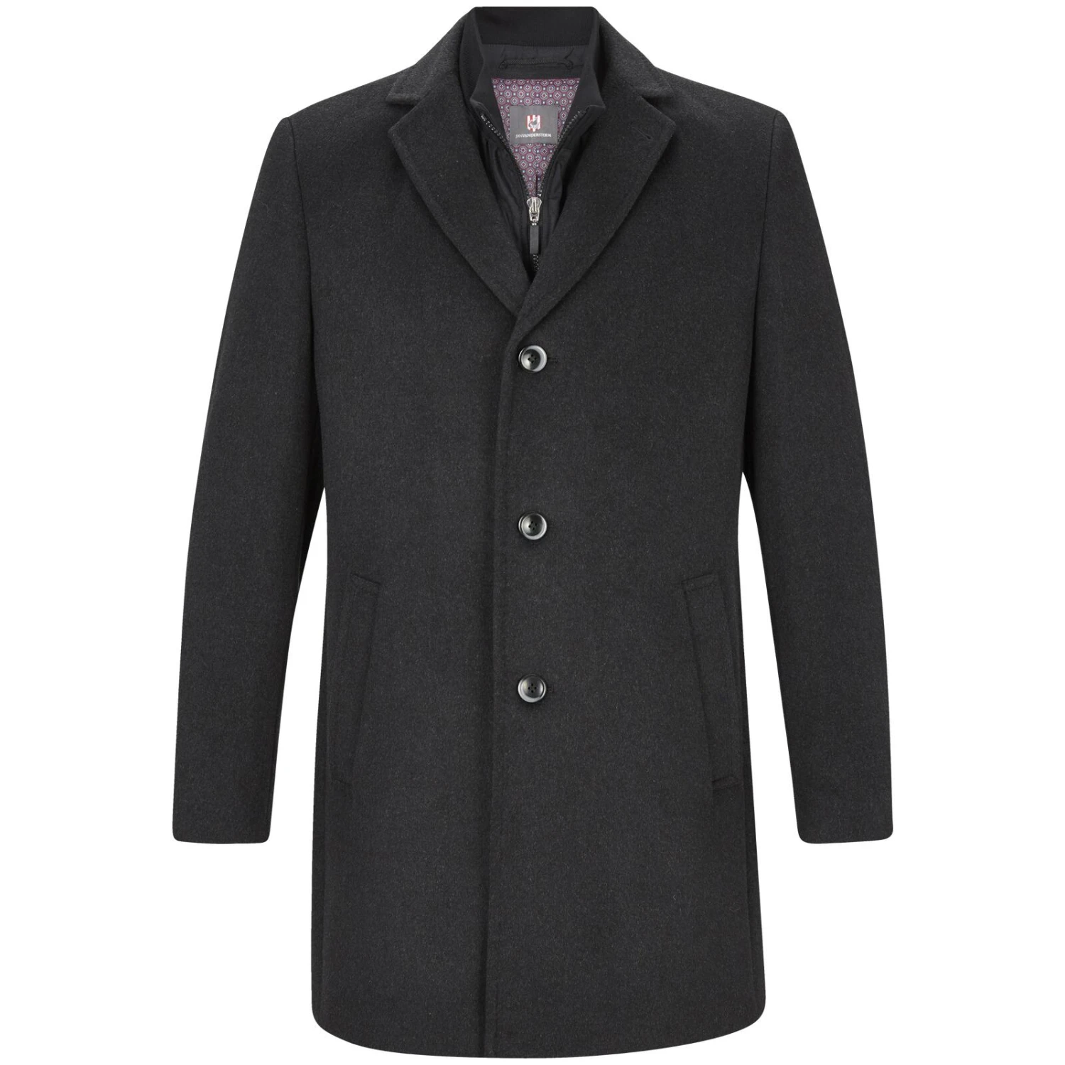 Mantel UNSKA Dunkelgrau 3 Mantel UNSKA Dunkelgrau