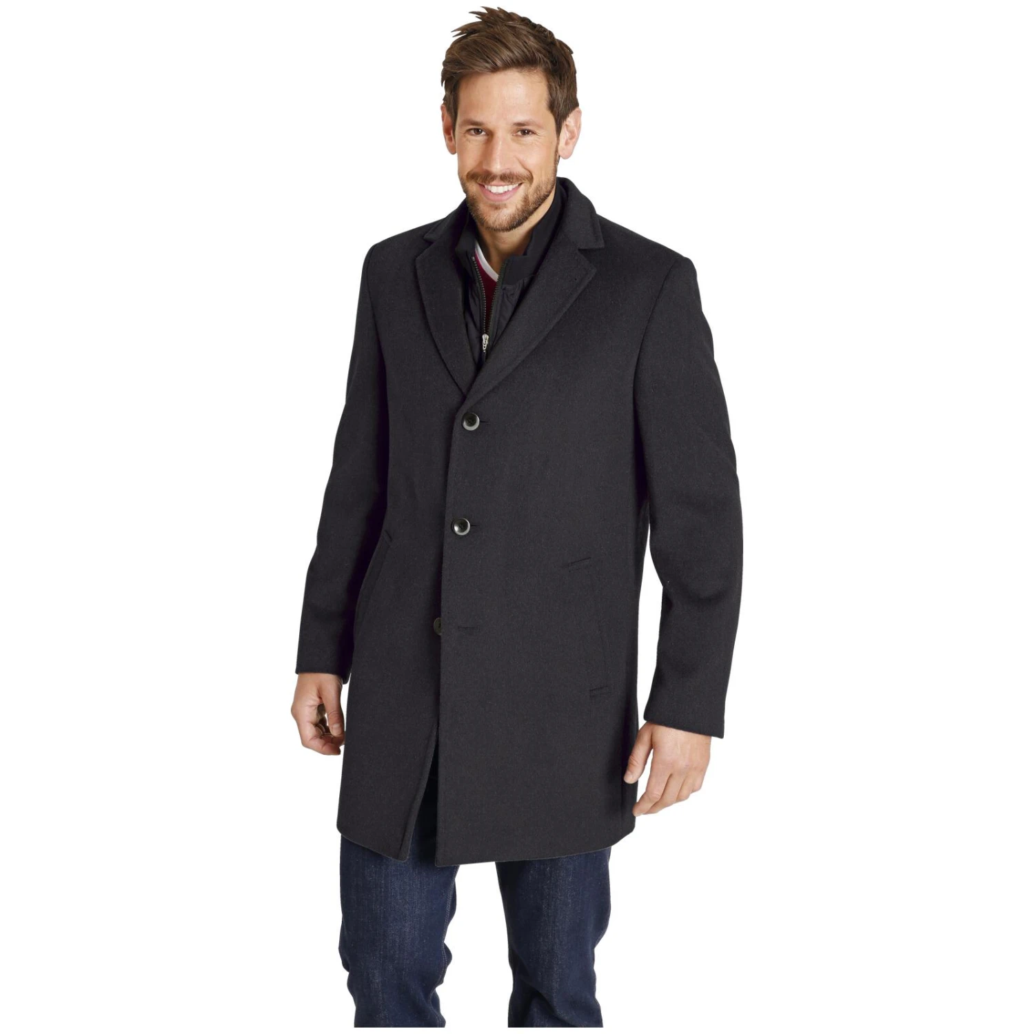 Mantel UNSKA Dunkelgrau 4 Mantel UNSKA Dunkelgrau – Bild 2