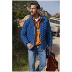 Jacke JOLEIF Royal Blau -Warme Kleidung server 2162