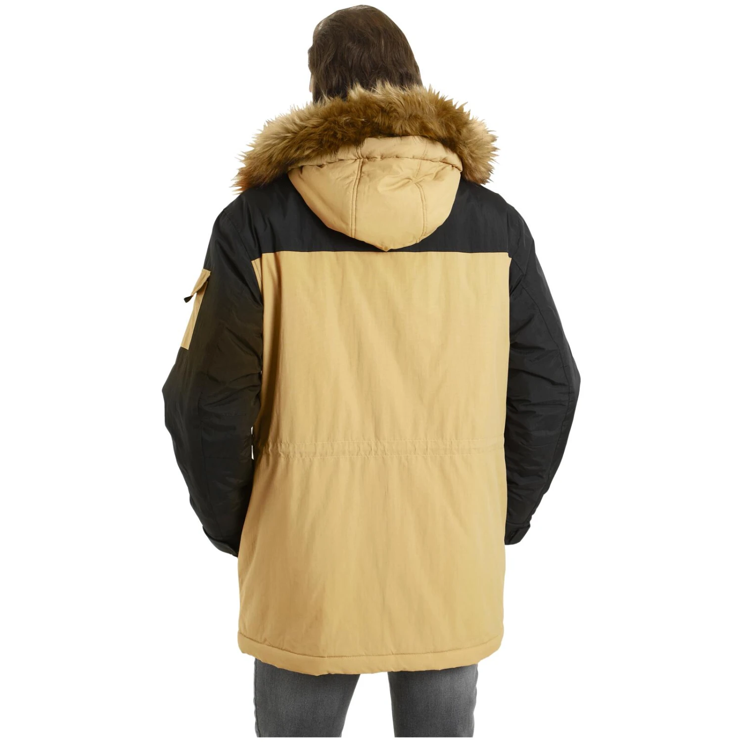 Parka JOKUM Beige Schwarz 5 Parka JOKUM Beige Schwarz – Bild 3