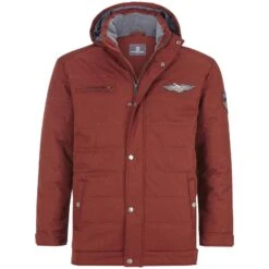 Jacke JUHAPEKKA Dunkelrot