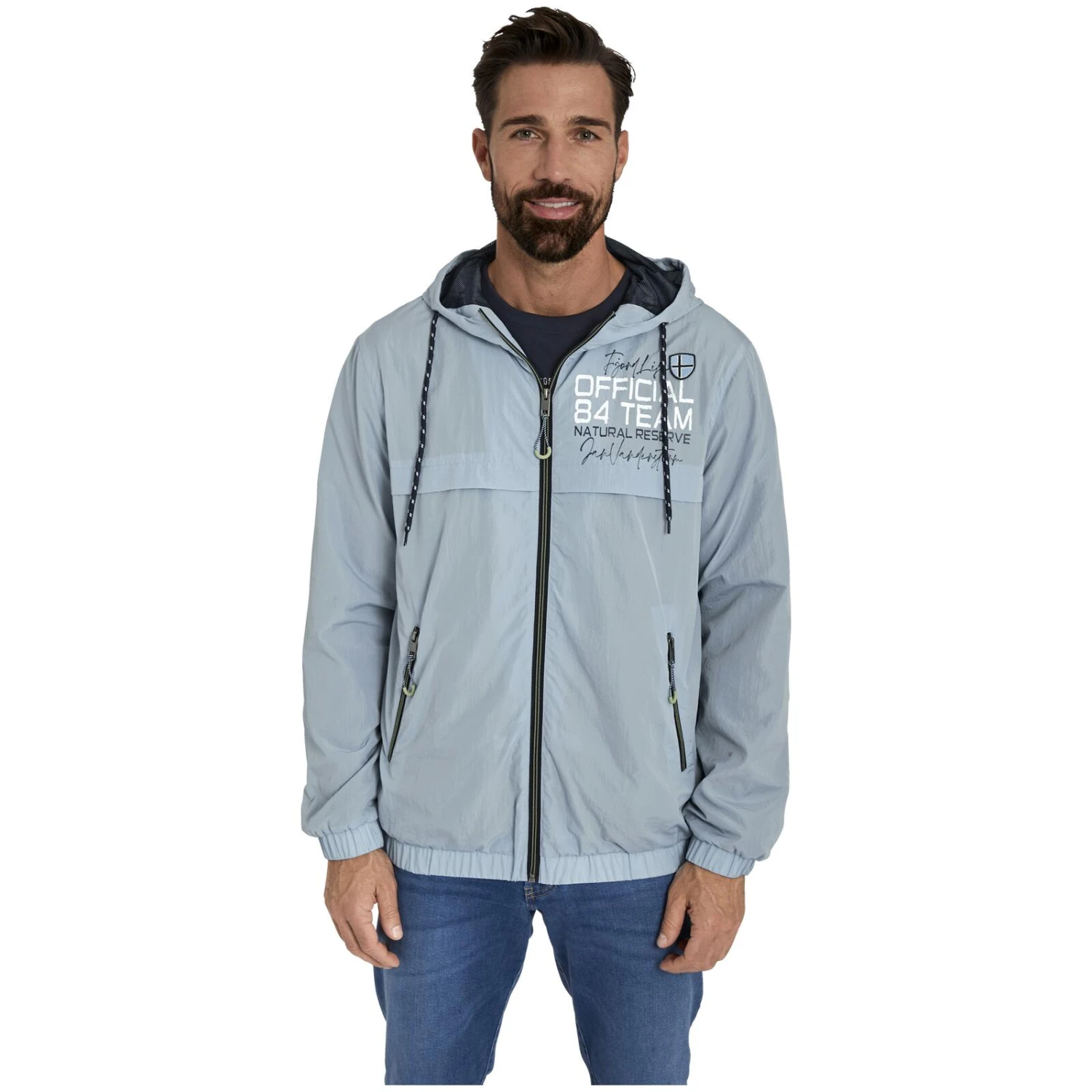 Jacke BOTEL Hellblau 4 Jacke BOTEL Hellblau – Bild 2