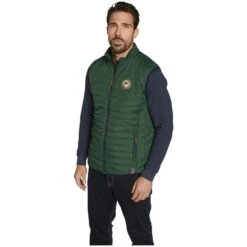 Steppweste MIKLAS Dunkelgrün -Warme Kleidung server 2297