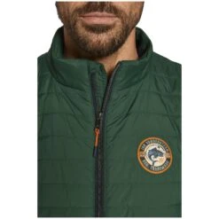 Steppweste MIKLAS Dunkelgrün -Warme Kleidung server 2299