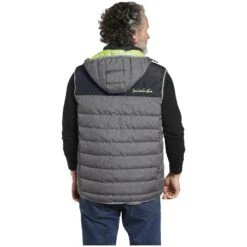 Outdoorweste ILKKA Grau Melange -Warme Kleidung server 2307