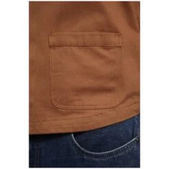 Weste BALDVINI Cognac -Warme Kleidung server 2353