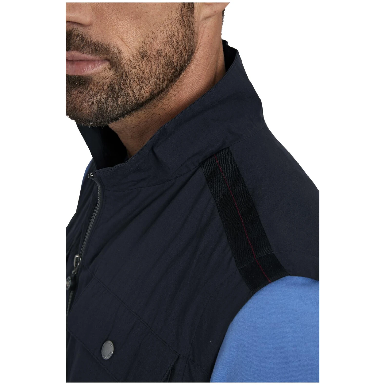 Outdoorweste MILAV Dunkelgrau 9 Outdoorweste MILAV Dunkelgrau – Bild 7