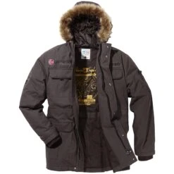 Parka DOLF Dunkelbraun 16 Parka DOLF Dunkelbraun -Warme Kleidung server 2379
