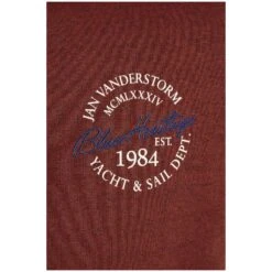 Sweatjacke JOKORA Rot Melange -Warme Kleidung server 2498