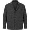 Strickjacke ASGER Dunkelgrau -Warme Kleidung server 2523