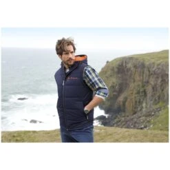 Outdoorweste NITHARD Dunkelblau -Warme Kleidung server 2554