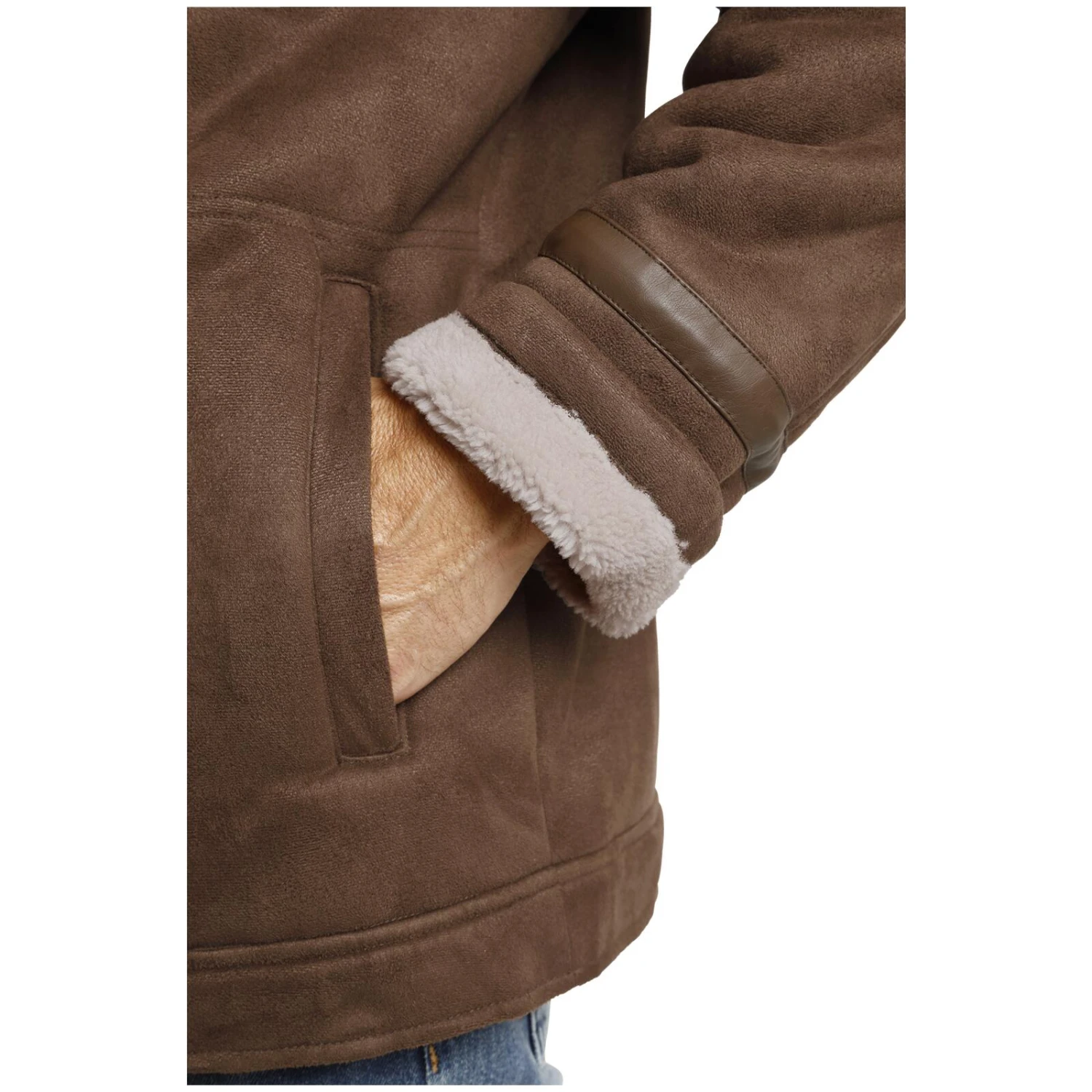 Jacke In Lederoptik LOTHAR Braun 8 Jacke In Lederoptik LOTHAR Braun – Bild 6