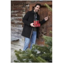 Mantel NORMEN Dunkelblau -Warme Kleidung server 2586