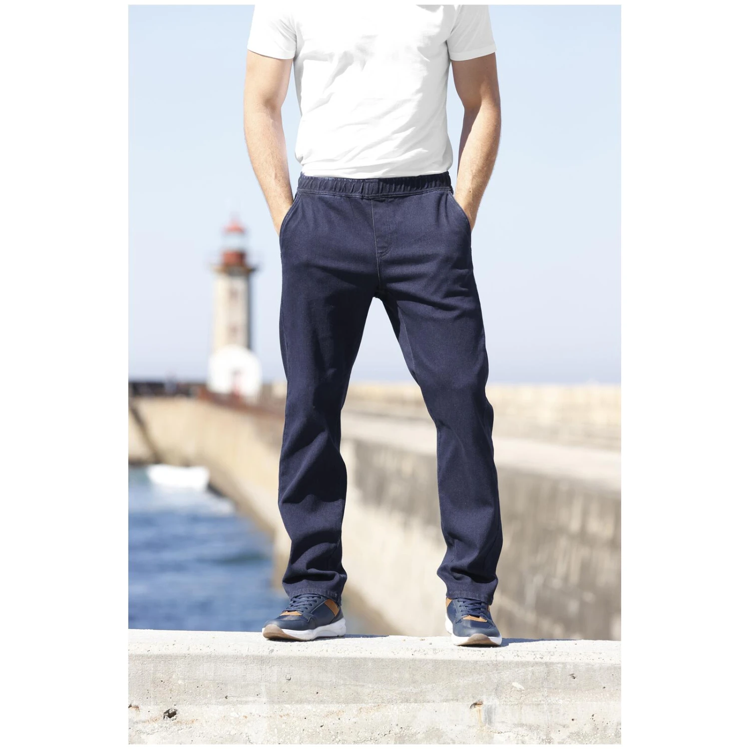 Schlupfjeans RAIVO Dunkelblau 8 Schlupfjeans RAIVO Dunkelblau – Bild 6