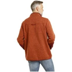 Fleece-Sweatshirt DAUBE Orange Melange -Warme Kleidung server 269