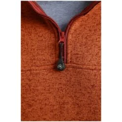 Fleece-Sweatshirt DAUBE Orange Melange -Warme Kleidung server 270