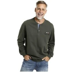 Sweatshirt VILJAR Oliv -Warme Kleidung server 275