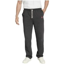 Jogginghose TORGE Dunkelgrau Melange -Warme Kleidung server 2816