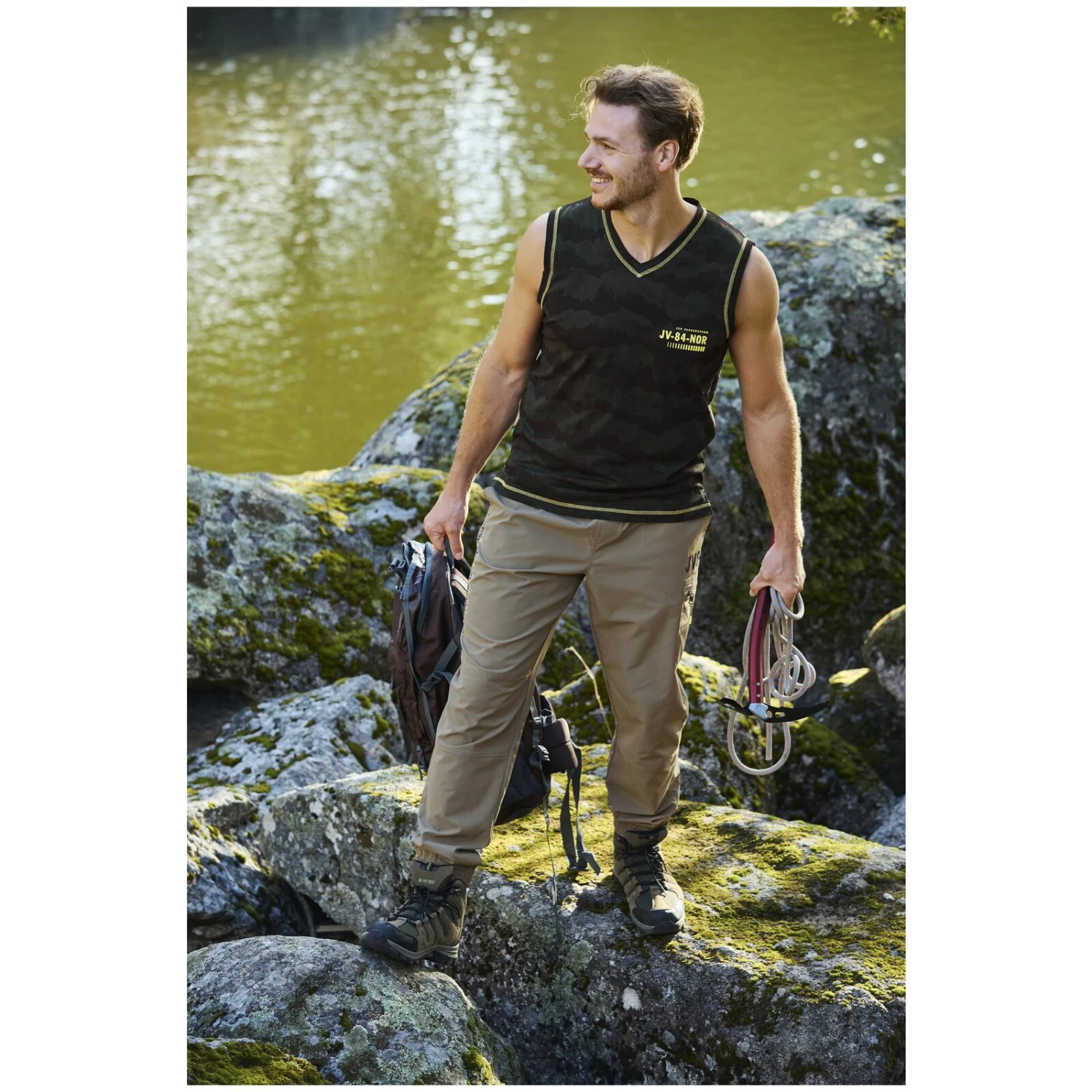 Hose GUNNBORG Oliv 12 Hose GUNNBORG Oliv – Bild 10