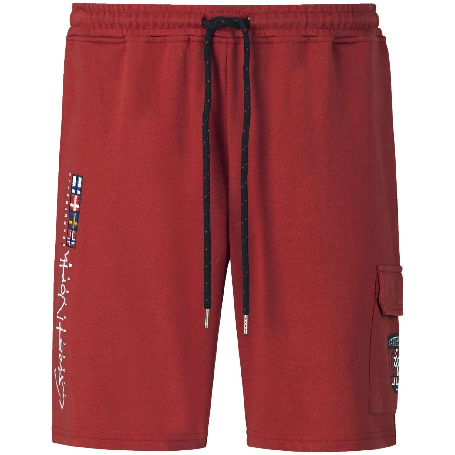 Sweatbermuda HARTHAKNUT Rot 3 Sweatbermuda HARTHAKNUT Rot