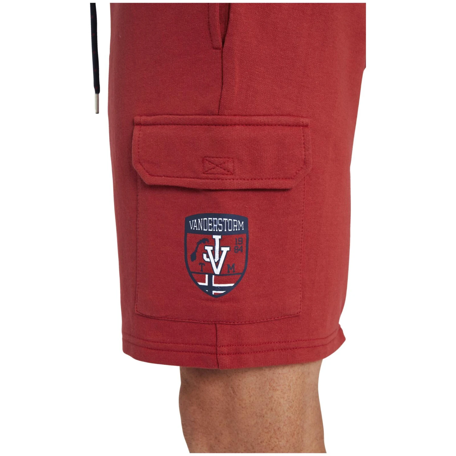 Sweatbermuda HARTHAKNUT Rot 8 Sweatbermuda HARTHAKNUT Rot – Bild 6