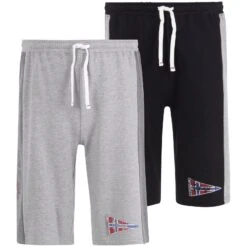 Doppelpack Jogginghose HARAL Grau Schwarz